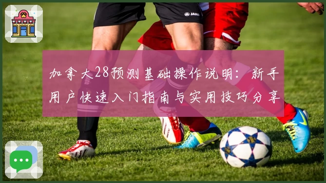 加拿大28预测基础操作说明:新手用户快速入门指南与实用技巧分享